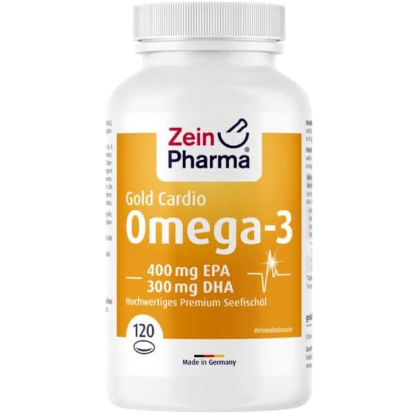 ZeinPharma® Omega 3 Kapseln Gold Cardio Edition