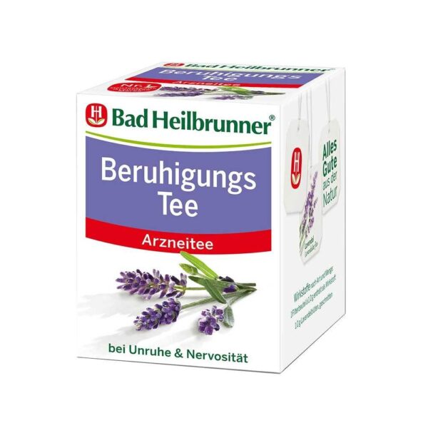 Bad Heilbrunner Beruhigungstee mit Lavendelblüten