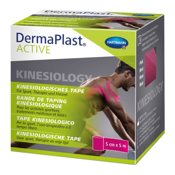 Dermaplast® Active Kinesiology Tape pink 5 cm x 5 m