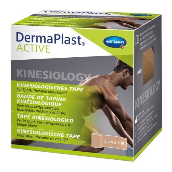 Dermaplast® Active Kinesiology Tape beige 5 cm x 5 m