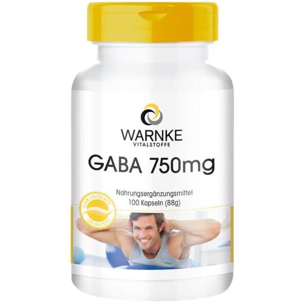 Gaba 750mg Gamma-Aminobuttersäure