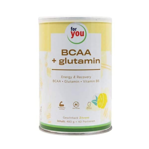 for you Bcaa + Glutamin Energy & Recovery - Zitrone