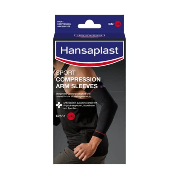 Hansaplast Sport Compression Wear Arm Sleeves Gr L/Xl