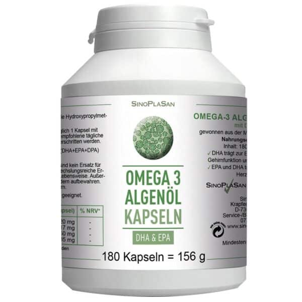 SinoPlaSan Omega 3 Algenöl Dha+Epa