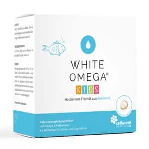 White Omega® Kids – Reine Omega-3-Fischöl-Kapseln