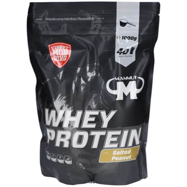 Mammut Whey Protein salted Peanut Pulver