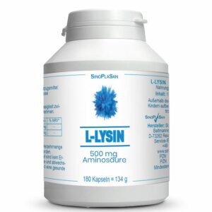 L-Lysin 500 mg Aminosäure