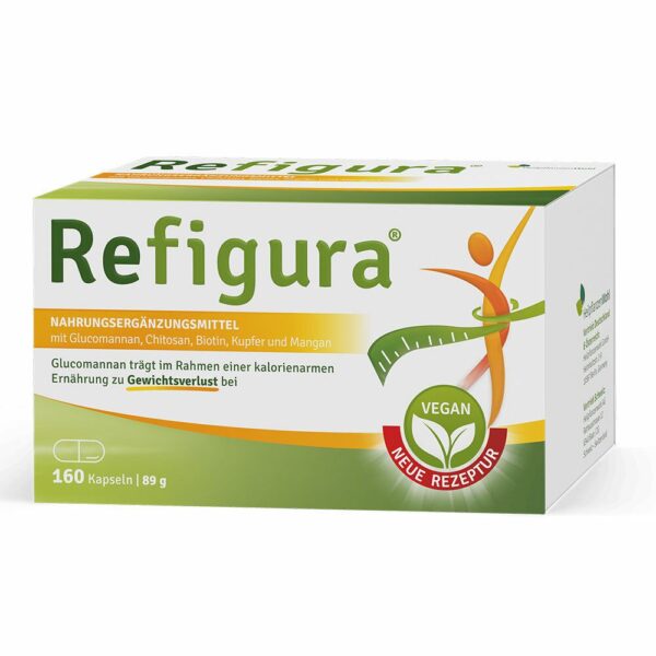 Refigura® Kapseln - Unterstützung beim Gewichtsverlust vegan