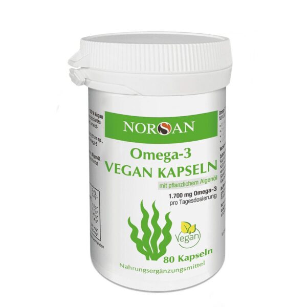 Norsan Omega-3 Vegan Algenöl Kapseln