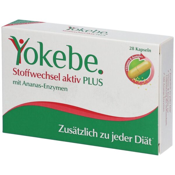 Yokebe Plus Stoffwechsel aktiv NF Kapseln