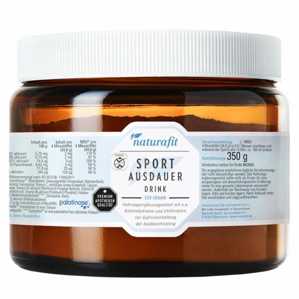 naturafit Sport Ausdauer Drink Pulver