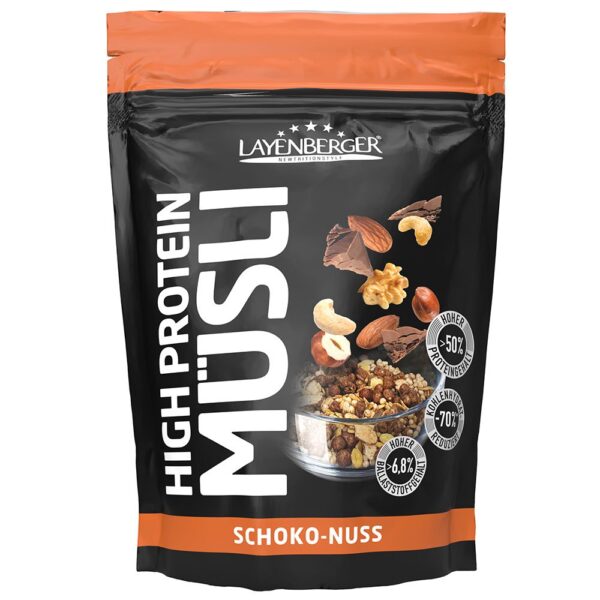 Layenberger® 3K Protein Müsli Schoko-Nuss