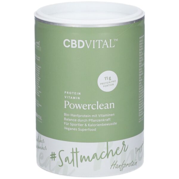 CBD Vital Powerclean Proteinvitamin Pulver