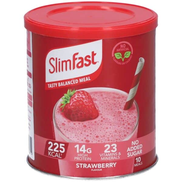 Slim Fast Milchshake-Pulver Erdbeere