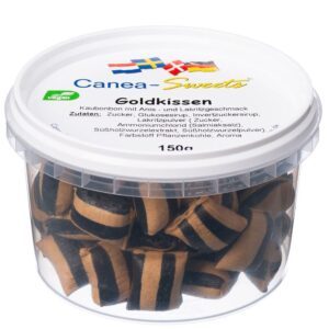 Canea-Sweets® Goldkissen - Kaubonbon mit Anis- und Lakritzgeschmack