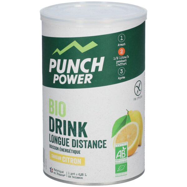 Punch Power Biodrink Long Distance Zitrone Bio