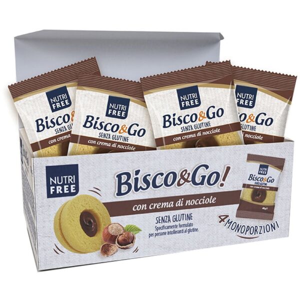 Nutri Free Bisco & Go mit Haselnusscreme glutenfrei