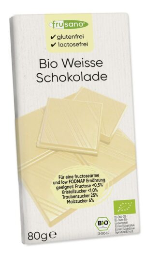 Frusano Bio Weisse Schokolade