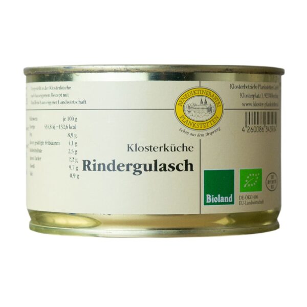 Plankstettener Rindergulasch Bio