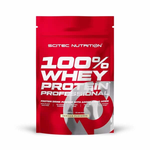 Scitec 100% Whey Protein Professional - Erdbeere