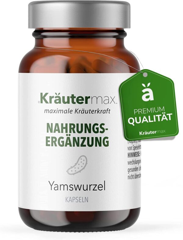 Kräutermax Yamswurzel Extrakt 300 mg Kapseln