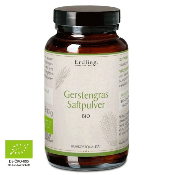 Erdling Bio-Gerstengras Saftpulver