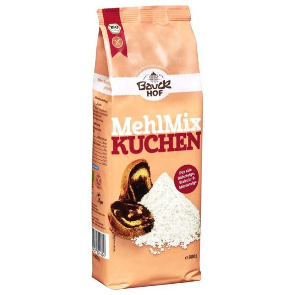 Bauckhof Mehl Mix Kuchen glutenfrei