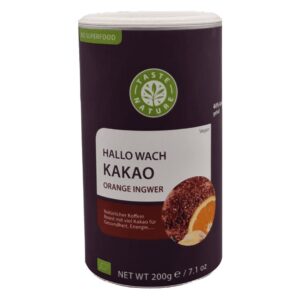 Taste Nature Bio Hallo Wach! Kakao Orange Ingwer