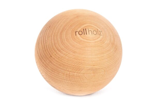 rollholz Faszienball 10 cm Kugel Erle