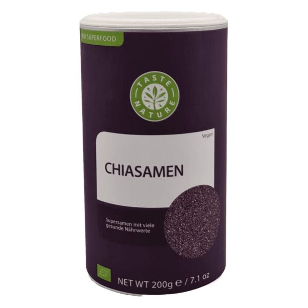 Taste Nature Bio Chiasamen schwarz