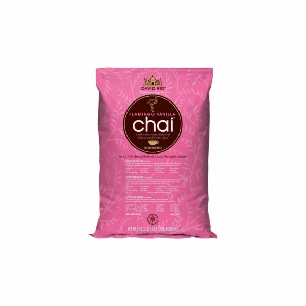 David Rio Flamingo Vanilla Chai Beutel