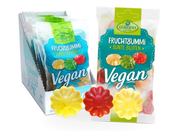 Lühders - 10er Vorratspackung Bunte Blüten -vegan-