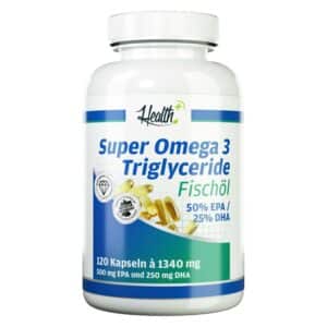 Health+ Super Omega 3 Triglyceride Fischöl