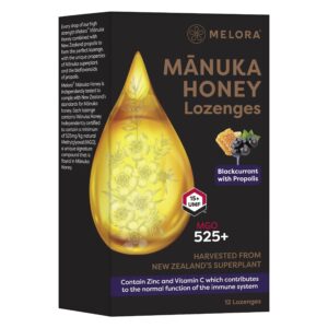 Manuka Group Melora Lutschpastillen Blackcurrant
