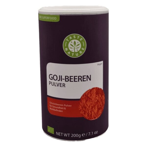 Taste Nature Bio Goji Beeren Pulver