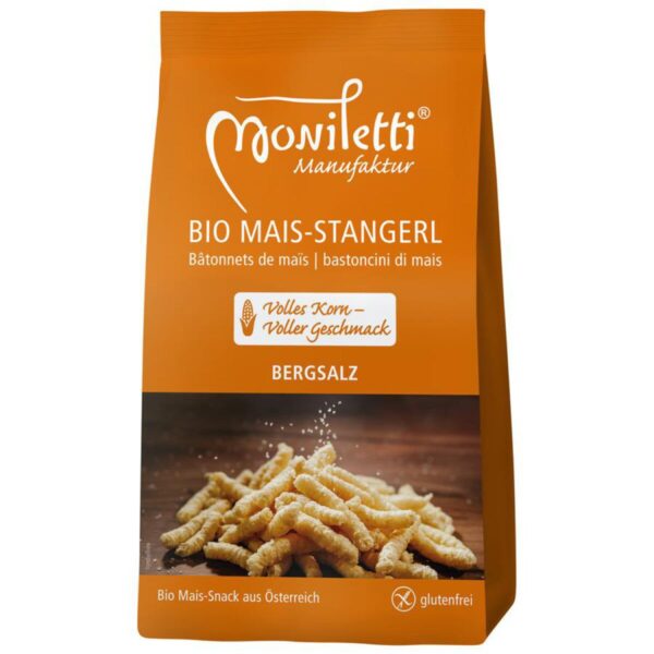 Moniletti Maisstangerl Bergsalz glutenfrei