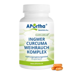 APOrtha® Ingwer-Curcuma-Weihrauch-Komplex Kapseln