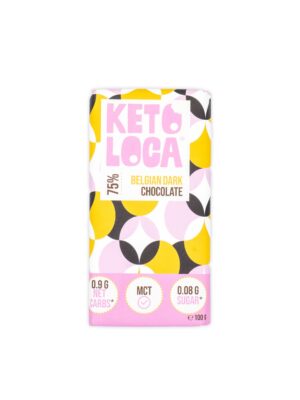 Keto Loca Belgian Dark Chocolate