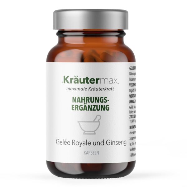 Kräutermax Gelée Royale und Ginseng Kapseln