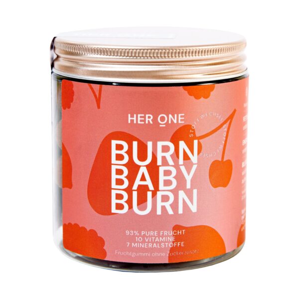 HER ONE Burn Baby Burn - Stoffwechsel Vitamin Fruchtgummi