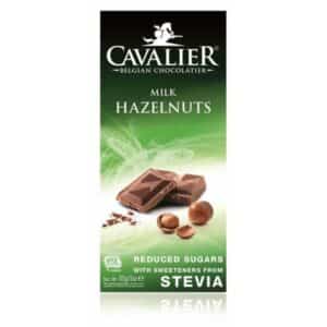 Cavalier Milk Hazelnuts Chocolate with Stevia