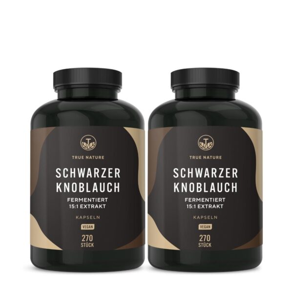 True Nature® Schwarzer Knoblauch Kapseln