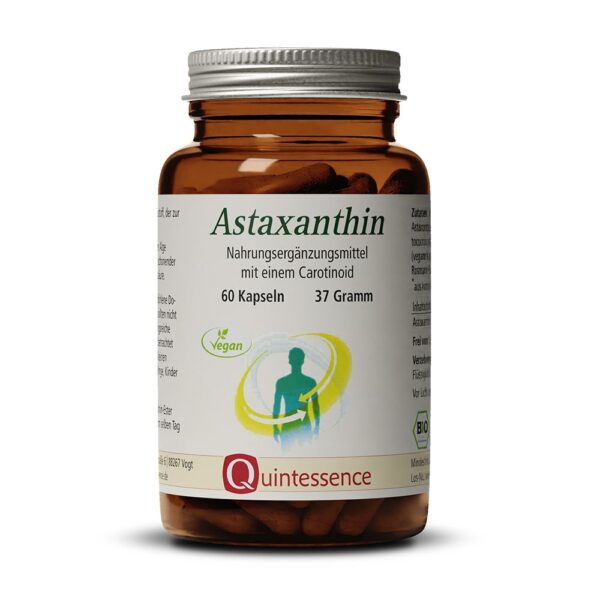 Astaxanthin Kapseln in Bioqualität von Quintessence