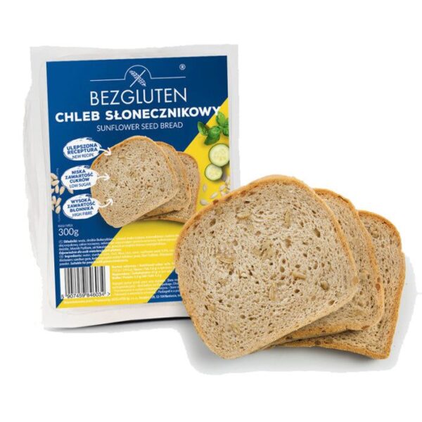 Bezgluten Sonnenblumenbrot glutenfrei