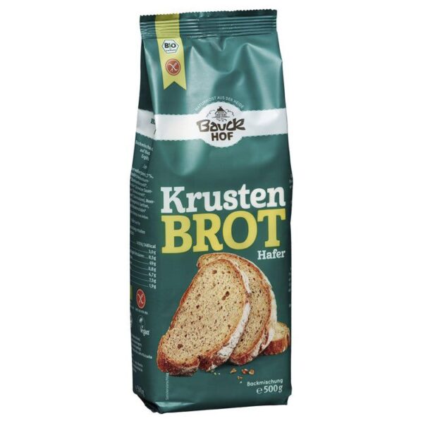 Bauckhof Krustenbrot Backmischung glutenfrei