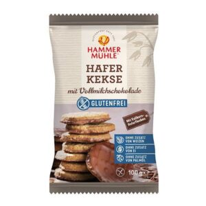 Hammermühle Hafer Vollmilch Kekse glutenfrei