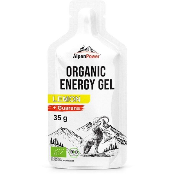 AlpenPower Bio Energy Gel- Zitrone