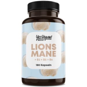 Yes Vegan® Lions Mane - Kapseln