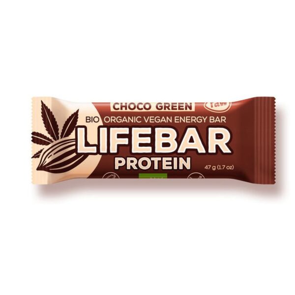 Lifefood lifebar Protein Choco Green glutenfrei