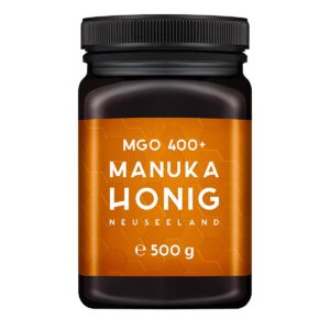 Melpura Manuka Honig MGO 400+ aus Neuseeland mit zertifiziertem